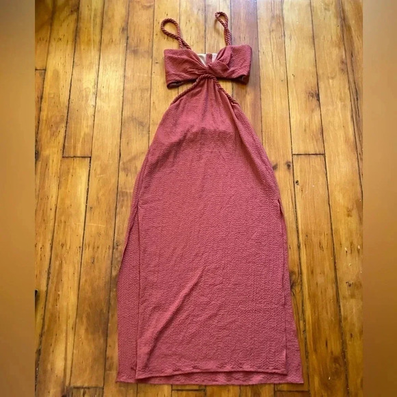 Johanna Ortiz Patchwork Dream Cutout Silk Maxi Dress 6 - Picture 13 of 14